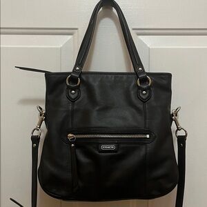 COACH Black Leather Purse
